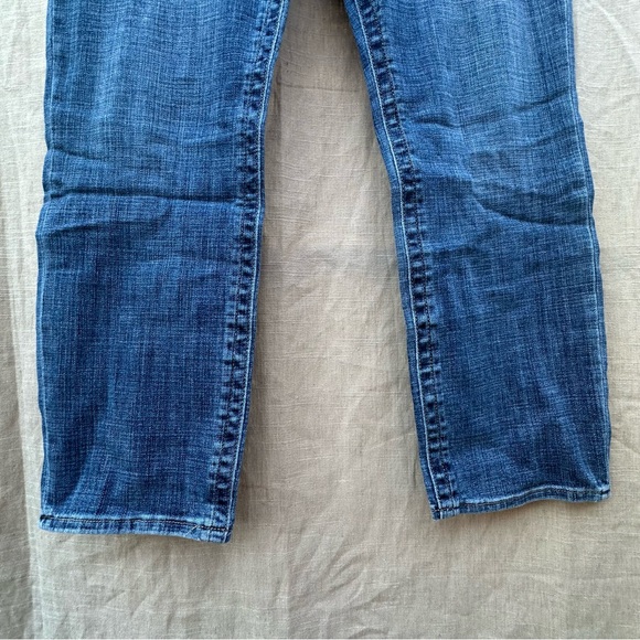 Kut from the Kloth Denim Straight Leg Denim Jeans Blue Mid Rise Stretch Sz 14 - Picture 8 of 10